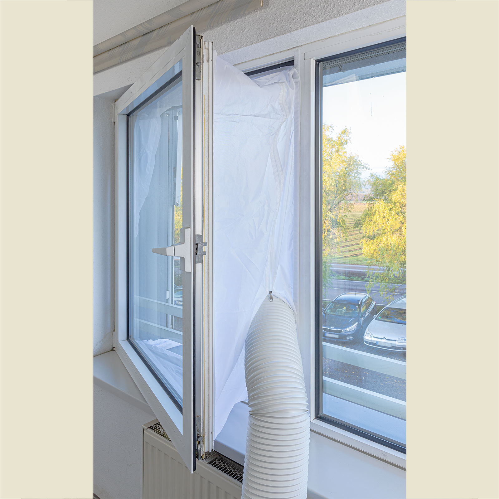 Dema Fensterabdichtung für Klimaanlage