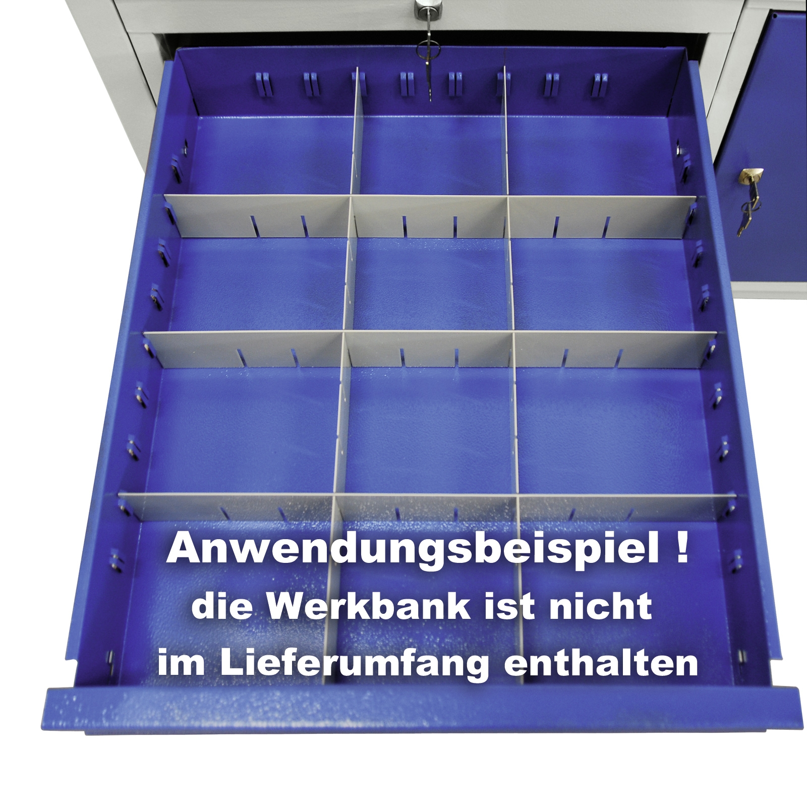 ADB Zubehör Einteiler für Schubladen (Werkbank Premium)