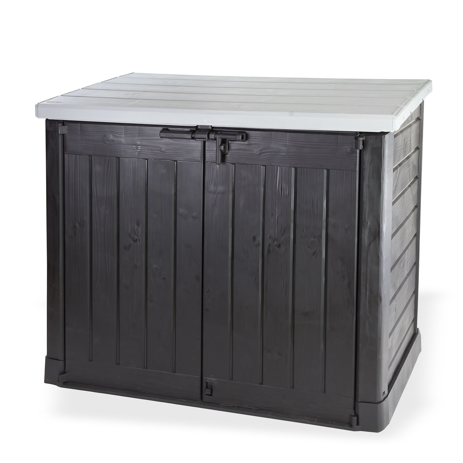 Aufbewahrungsbox XL Mülltonnenbox für 2x240 Liter Behälter