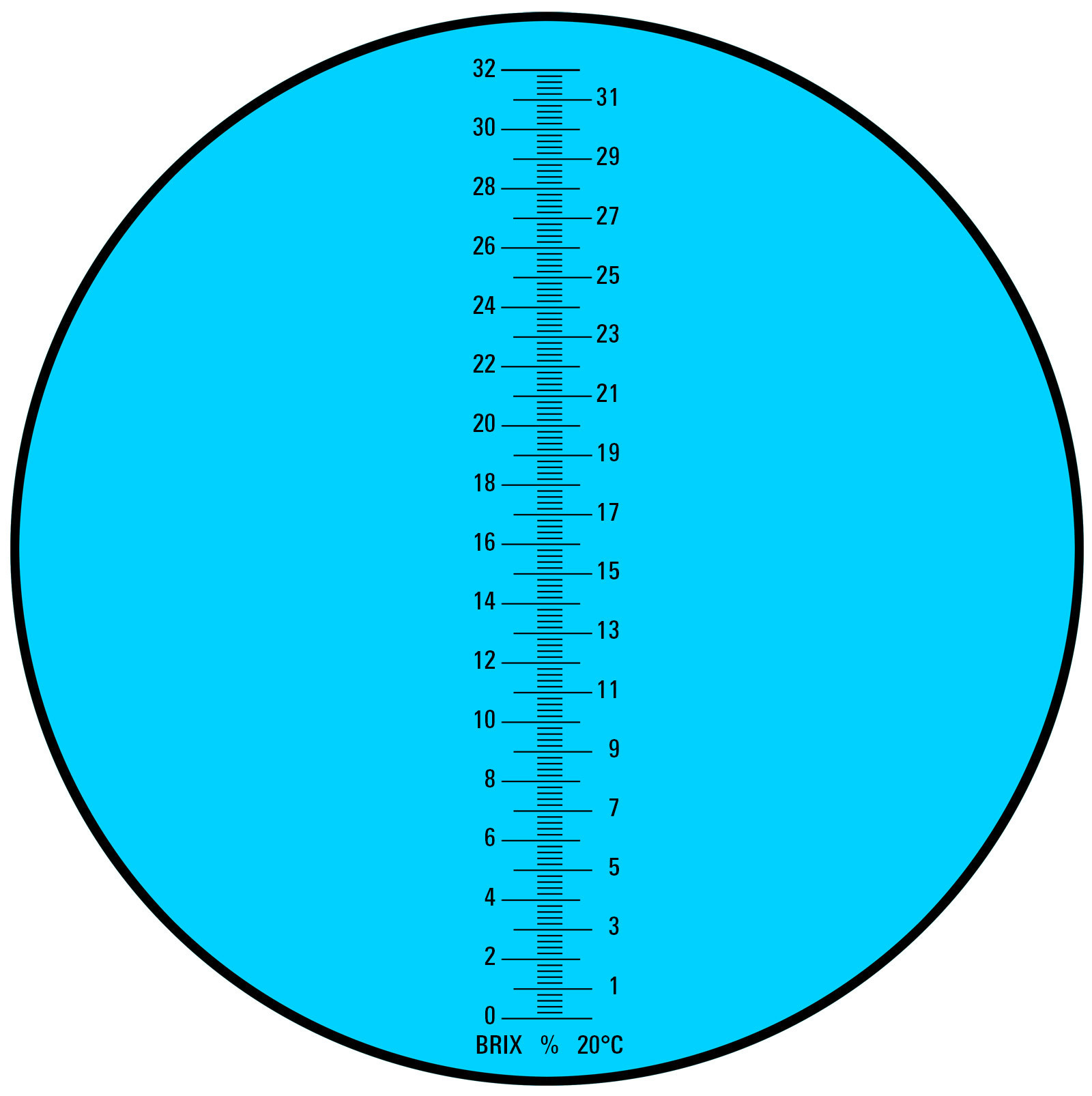 Dema Refraktometer / Messgerät für Zuckergehalt
