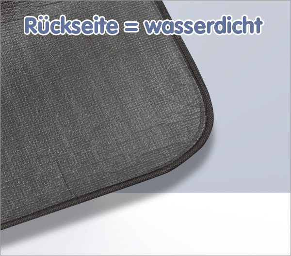 Dema Picknickdecke / Badedecke 190x130 cm rot