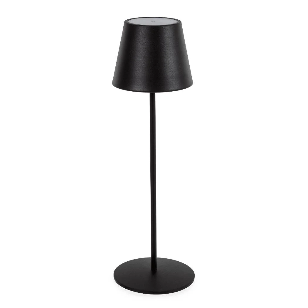 Lampada da tavolo a LED con cambio colore e funzione dimmer nero
