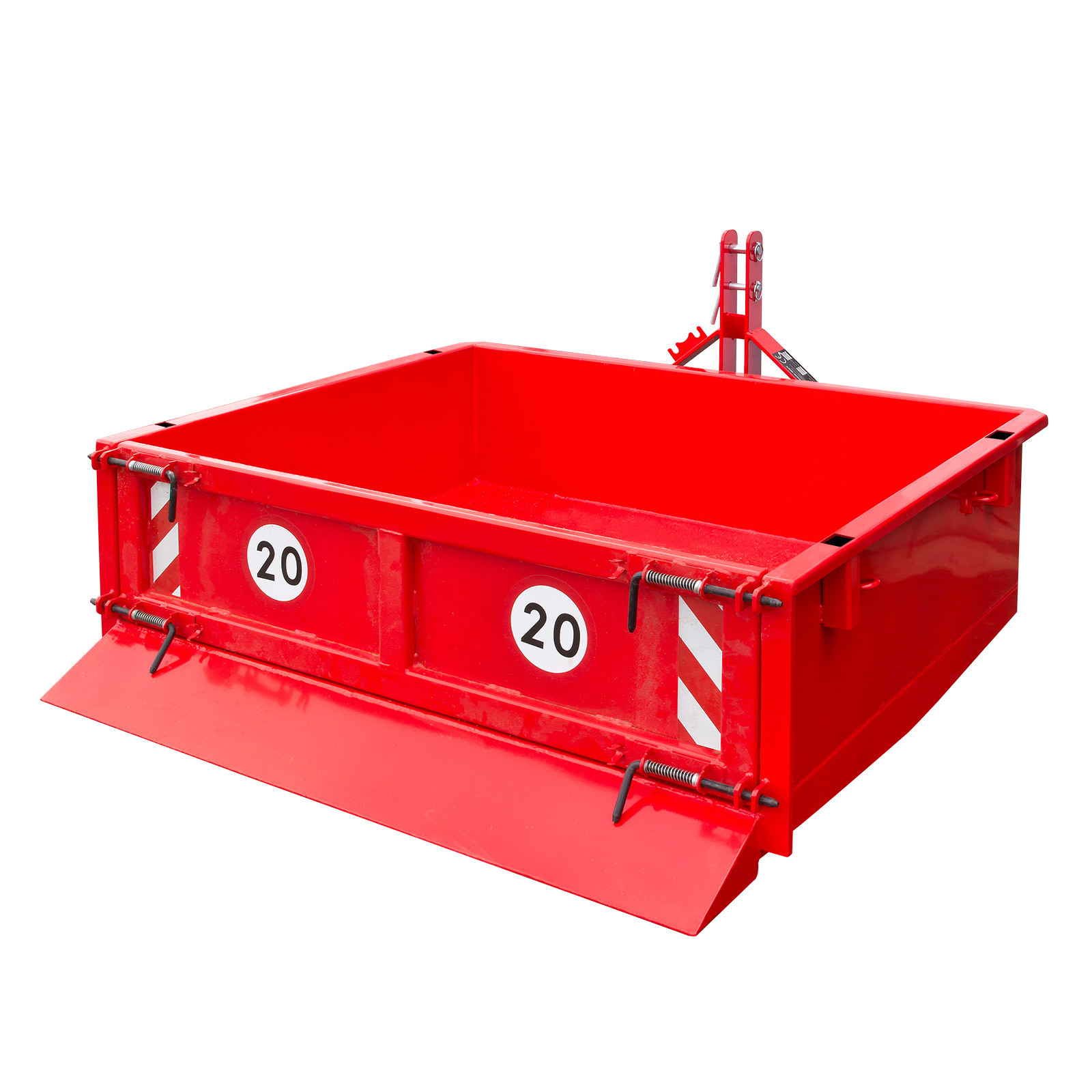 Dema Heckcontainer / Kippmulde hydraulisch 125x150x40 cm