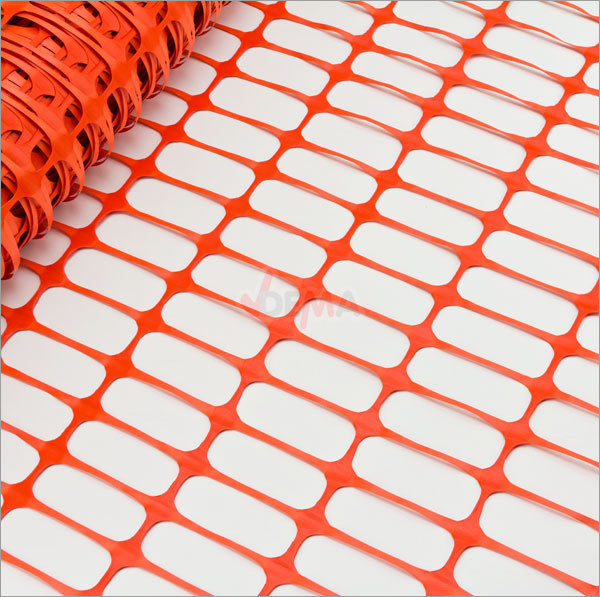 Dema Schutznetz / Bauzaun 50x1 Meter orange