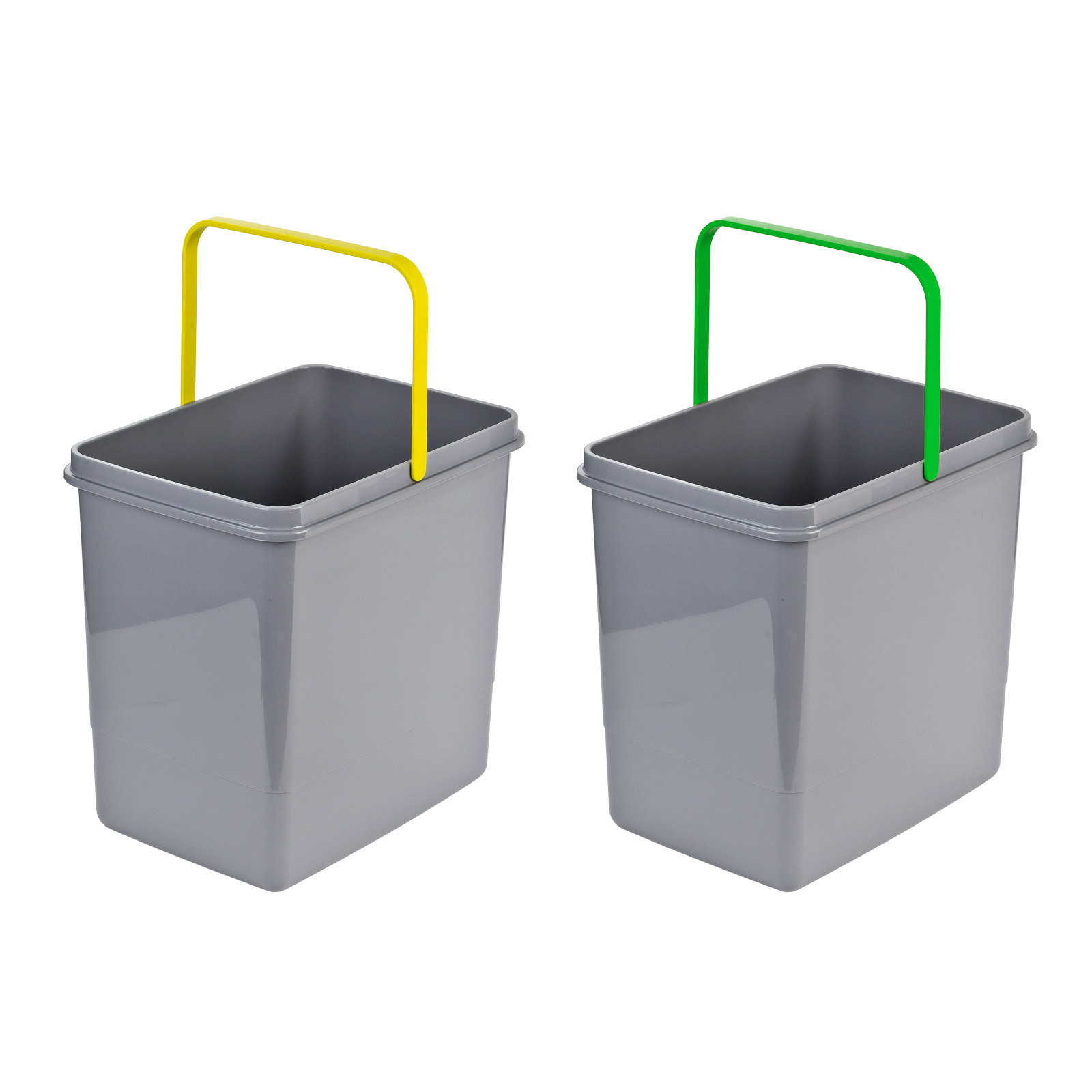 Einbau Abfallbehälter / Mülleimer / Abfalltrenner 2x15 l