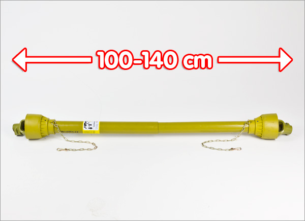 Dema Gelenkwelle / Zapfwelle 100-140 cm | 35 PS